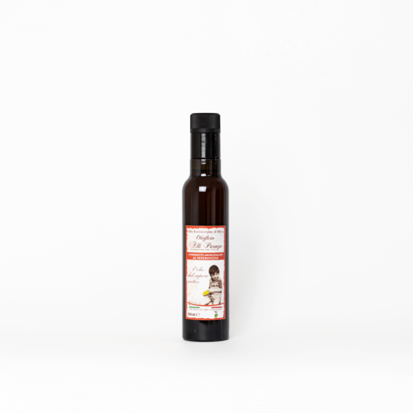 Premium Extra Virgin Olive Oil with Chili - 250ml 100% Italian
