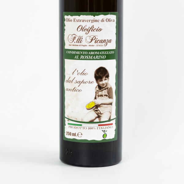 Premium Extra Virgin Olive Oil with Rosemary - 250ml 100% Italian - Image 4