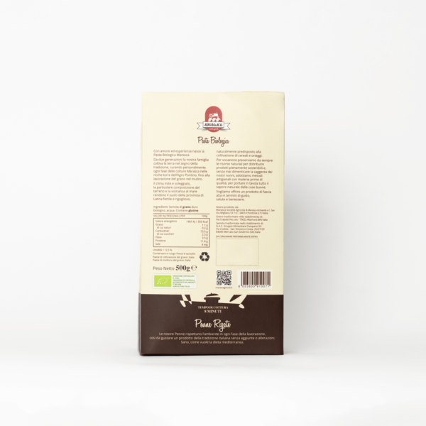 Penne Pasta - Marasca Dried Pasta 500g - Image 2