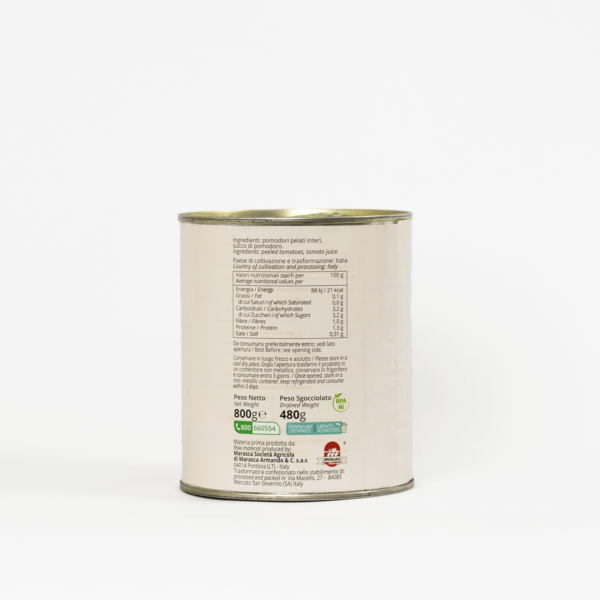 Pomodori Pelati - Peeled Plum Tomatoes - Image 2