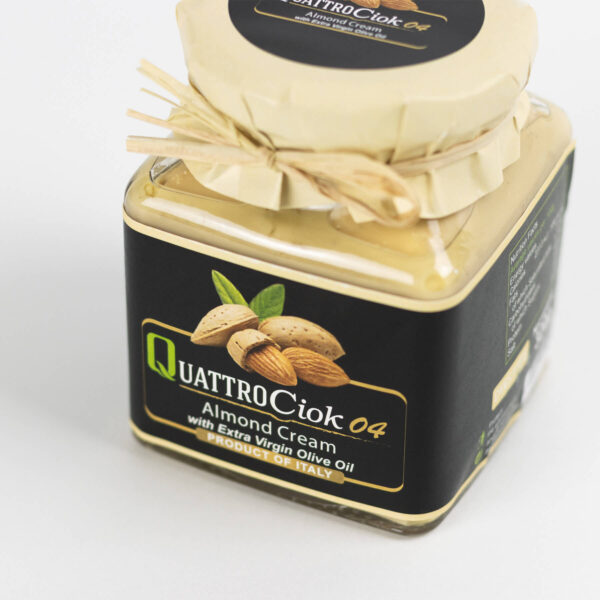 Almond Cream with Extra Virgin Olive Oil - Quattrociocchi 320g 100% Italian Product - Image 6