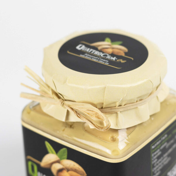 Almond Cream with Extra Virgin Olive Oil - Quattrociocchi 320g 100% Italian Product - Image 5