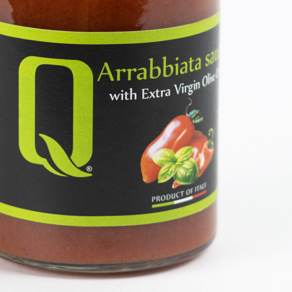 Arrabbiata Sauce with Extra Virgin Olive Oil - Quattrociocchi 310g 100% Italian Product - Image 2