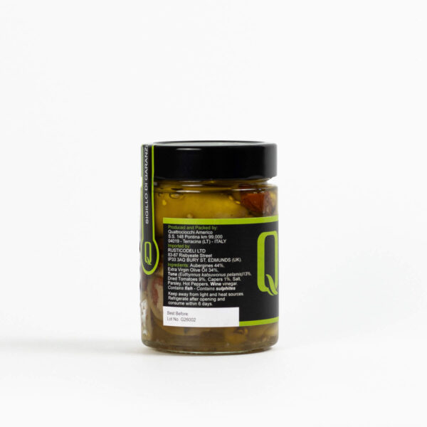 Aubergine Rolls with Extra Virgin Olive Oil - Quattrociocchi 320g 100% Italian Product - Image 2