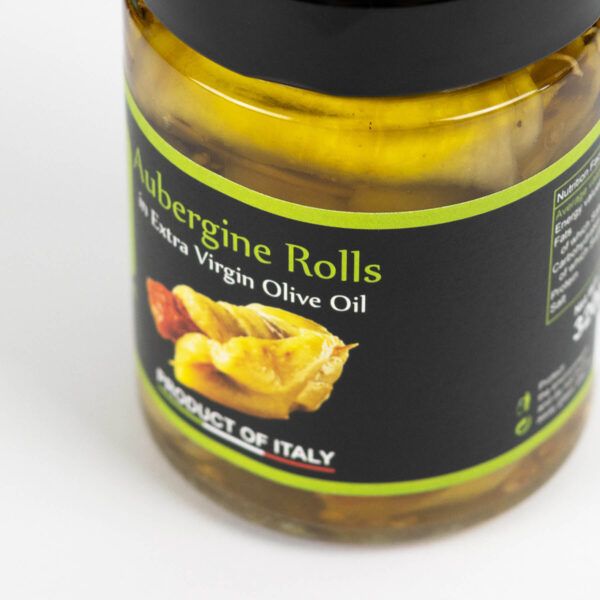 Aubergine Rolls with Extra Virgin Olive Oil - Quattrociocchi 320g 100% Italian Product - Image 3