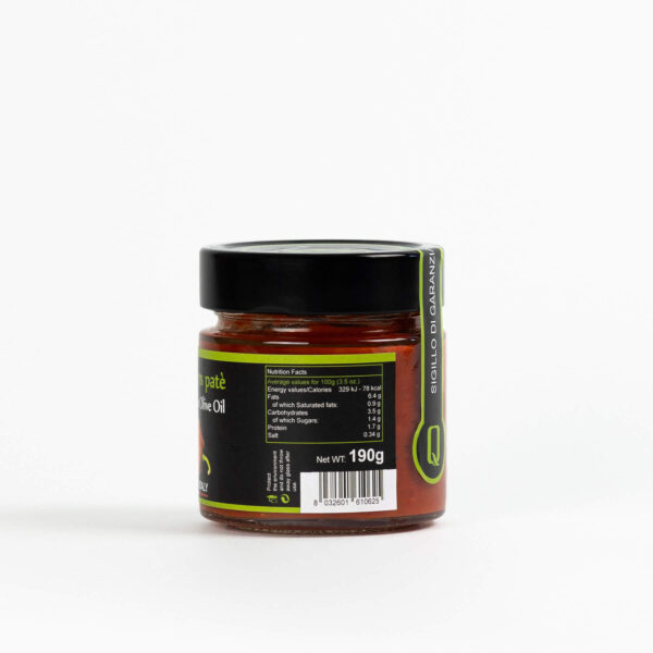 Chilli Pepper Patè - Quattrociocchi 190g 100% Italian Product - Image 5