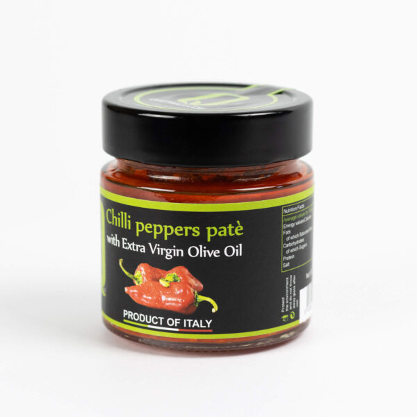 Chilli Pepper Patè - Quattrociocchi 190g 100% Italian Product - Image 2