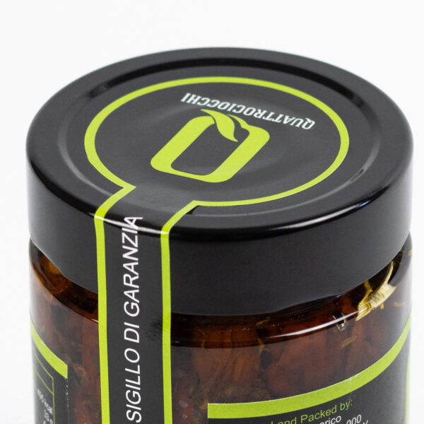 Dried Tomatoes with Extra Virgin Olive Oil - Quattrociocchi 320g 100% Italian Product - Image 2