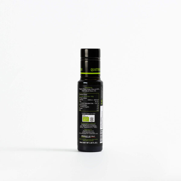 Extra Virgin Olive Oil with Basil - Quattrociocchi 100ml - Image 4