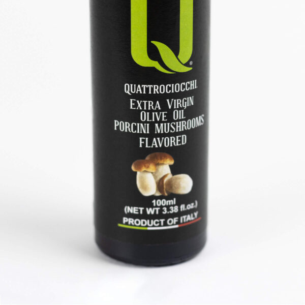Extra Virgin Olive Oil with Porcini Mushrooms - Quattrociocchi 100ml - Image 3
