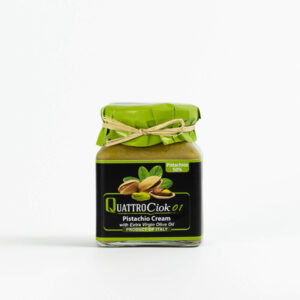Pistachio Cream with Extra Virgin Olive Oil - Quattrociocchi 320g 100% Italian Product