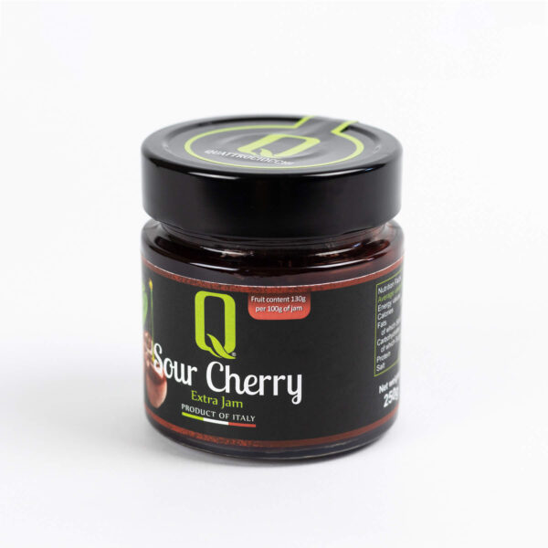 Sour Cherry Jam - Quattrociocchi 250g 100% Italian Product - Image 2