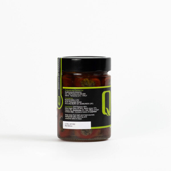 Stuffed Peppers with Extra Virgin Olive Oil - Quattrociocchi 320g 100% Italian Product - Image 5