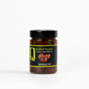 Stuffed Peppers with Extra Virgin Olive Oil - Quattrociocchi 320g 100% Italian Product