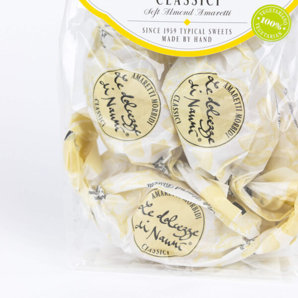 Le Dolcezze di Nanni Amaretti Classic Almond (Soft) Biscuits 120g - Image 3