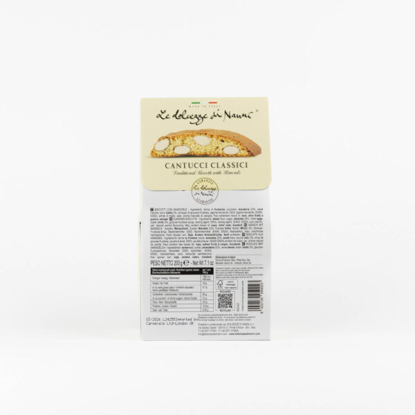Le Dolcezze di Nanni Classic Almond Cantucci Biscuits 200g - Image 5