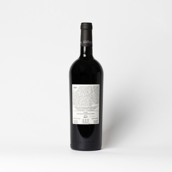 Sant'Andrea Rosso Sogno 2017 Wine - Merlot / Cesanese - Image 4